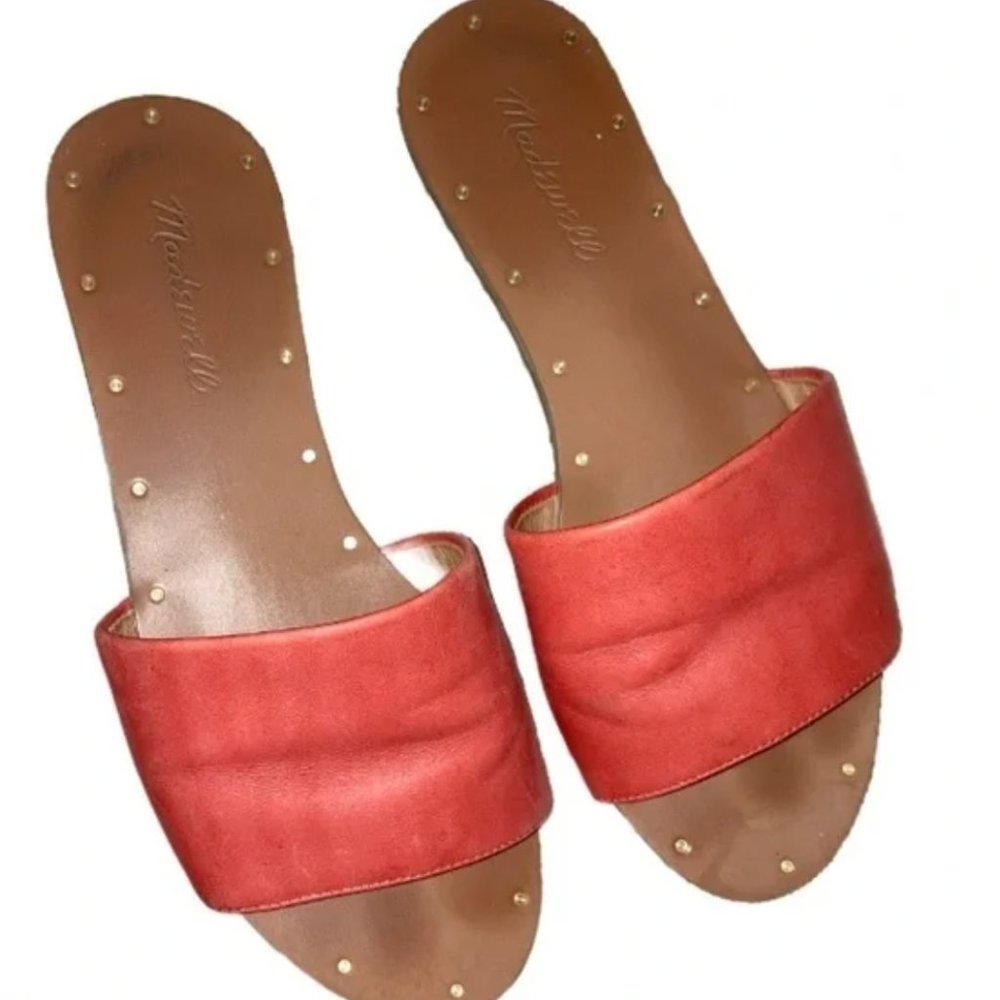 Madewell Anais Thong Slide Sandal Etruscan clay